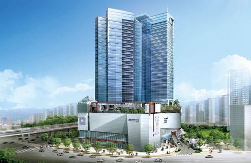 논현 푸르지오시티 조감도