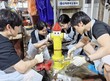 전통시장에 생명선 그리다…인제대, '트릭아트로 소방안전' 재능기부