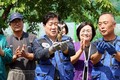 허홍 밀양시의장, 천연기념물 '팔색조' 방사…자연 복귀 응원