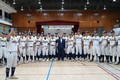 김석준 부산시교육감, 2관왕 경남고 야구부 격려 방문