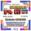 김해시, 10일부터 사랑상품권 추가 5% 캐시백 혜택