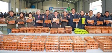 '지리산 산청 명품 곶감' 본격 출하…군, 초매식 갖고 전국 유통