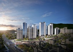 코오롱글로벌, 부산 '엄궁역 트라비스 하늘채' 견본주택 3일 개관