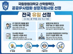 국립창원대, 지식재산처 ‘공공 IP 성장 지원사업’ 전국 유일 선정