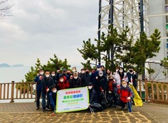 창원시설공단, 진해해양공원 줍깅 캠페인 지속 추진