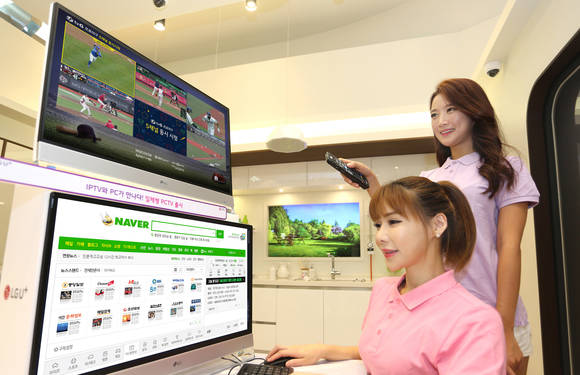 LG유플러스도 LG전자의 일체형 PC를 기반으로 ‘일체형 PCTV’를 다음달 출시한다. (사진제공=LG유플러스)