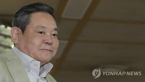 가장 많은 250억원 기부를 약속한 이건희 삼성그룹 회장. (사진=연합뉴스)