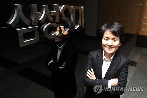 부사장으로 승진한 삼성SDI 김유미 전무. (사진=연합뉴스)