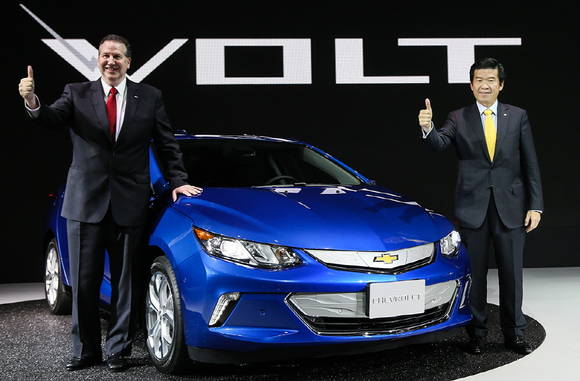 쉐보레의 친환경차 ‘볼트(Volt)’. (사진제공=한국GM)