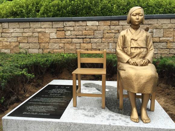 원주 평화의 소녀상의 모습. (사진=원주문화연대)