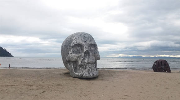 권정호, <시간의 거울 4> (사진=CNB 이소정 기자)