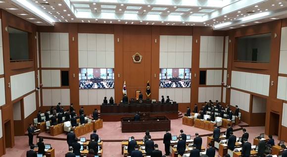 제266회 임시회. (사진=CNB뉴스 이소정 기자)