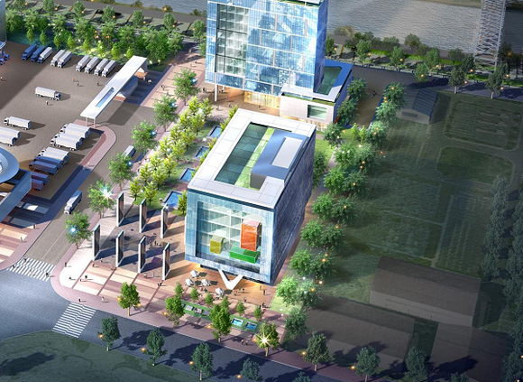 혁신지원센터 조감도. (사진=부산시)