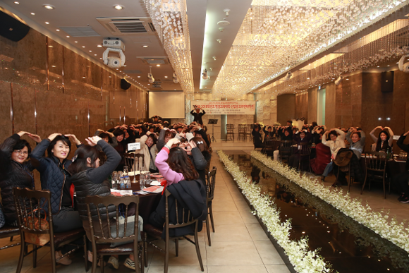 지난 2월에 열린 평생교육대학 입학식 모습. (사진=와이즈유)