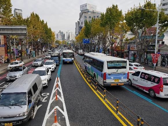 내성~동래교차로 구간 BRT.