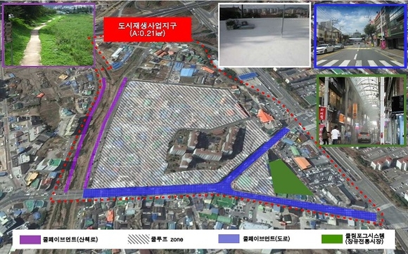장유무계지구 기후변화 취약헝 개선사업 계획도. (사진=김해시)