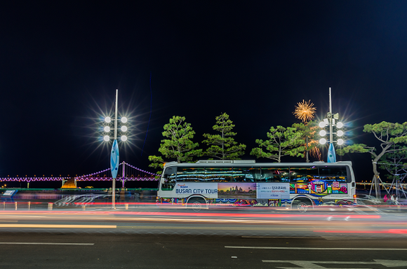 광안리 야경투어를 하고 있다. (사진제공=부산관광공사)
