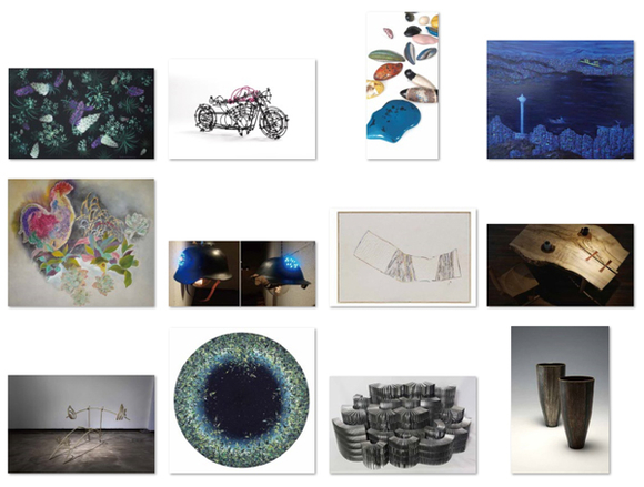 부산대 대학문화원 기획전시 작품모음. (사진제공=부산대)