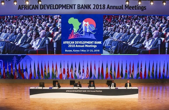 지난 5월 80개국 4천여명이 참석한 '아프리카 개발은행(AfDB) 연차총회' 행사 모습. (사진=벡스코)