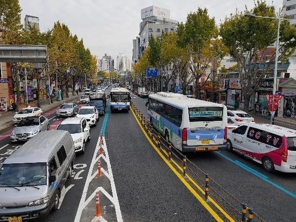 내성~동래교차로 구간 BRT.