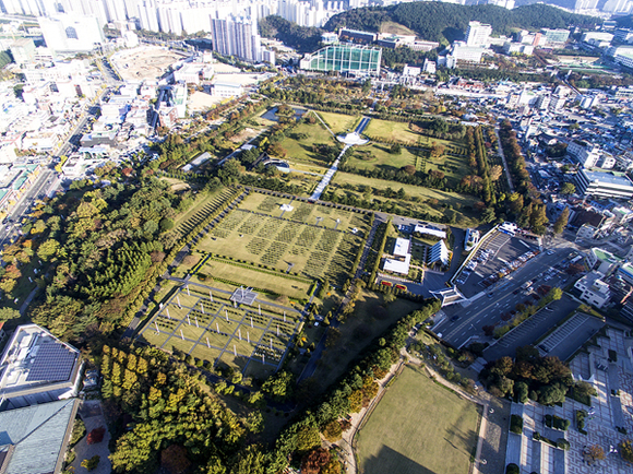 유엔묘지(현. 유엔공원) 전경. (사진제공=부산관광공사)