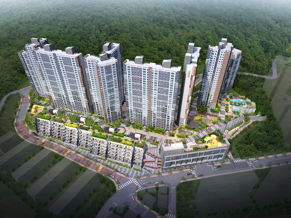 부산 '괴정 한신더휴' 조감도. (사진=한신공영)